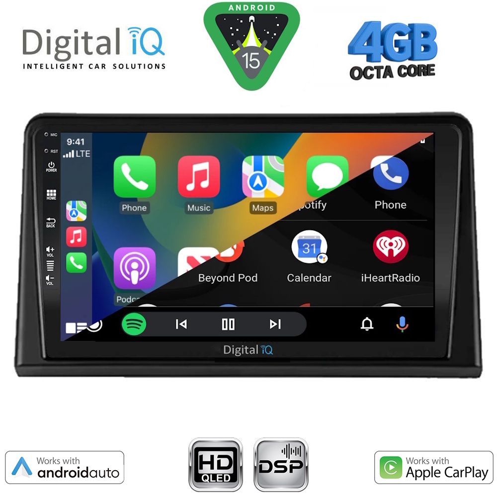 DIGITAL IQ BXF 16548_CPAA (9inc) MULTIMEDIA TABLET for RENAULT EXPRESS mod. 2020-2026 - immagine 2