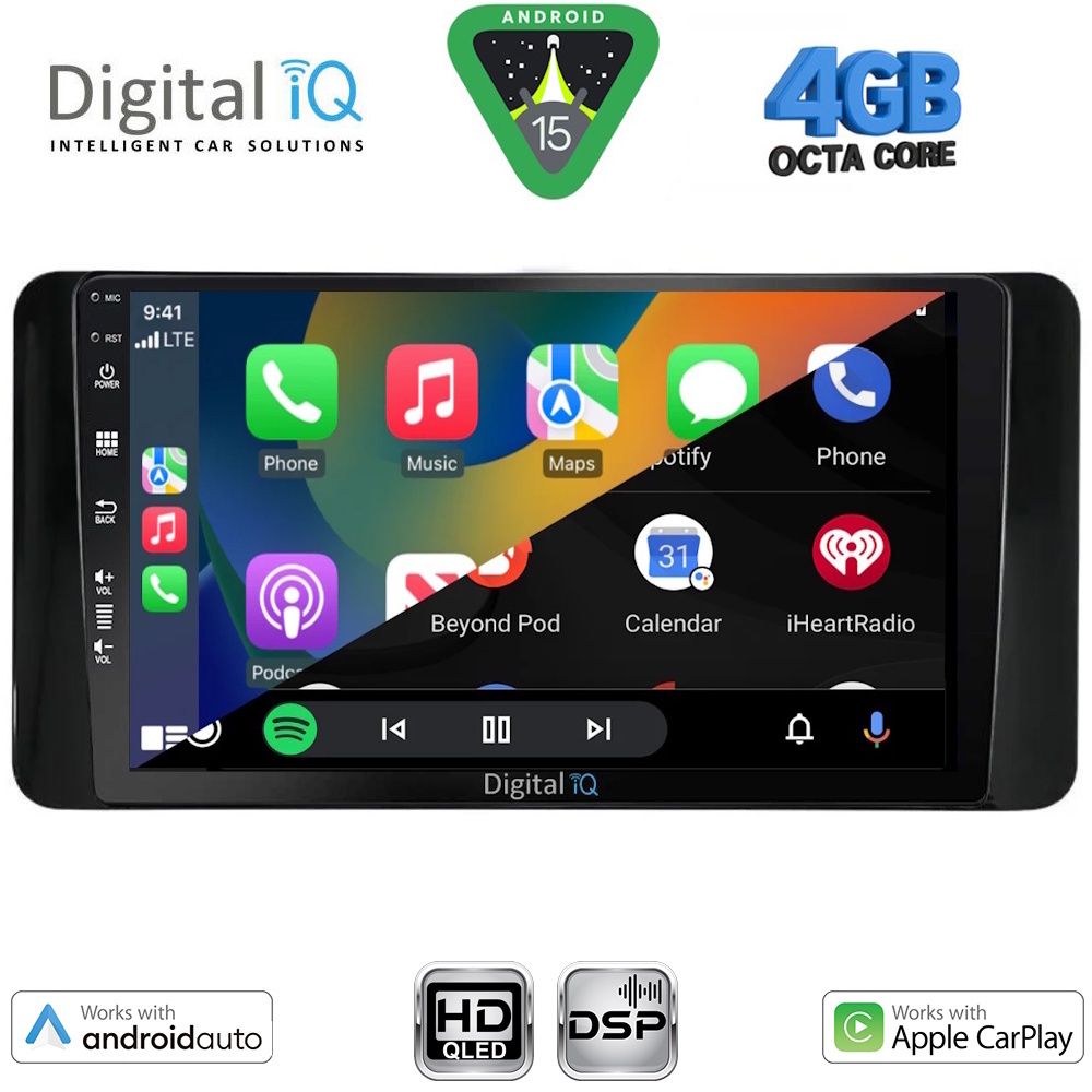 DIGITAL IQ BXF 16778_CPAA (10inc) MULTIMEDIA TABLET for TOYOTA LAND CRUISER LC300 mod. 2023-2026 - immagine 2