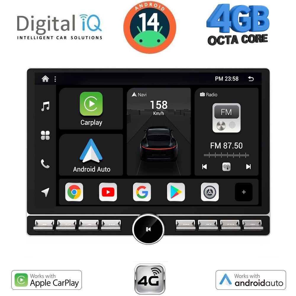 DIGITAL IQ BXF 6950_CPAA (10.1'' DIN) MULTIMEDIA TABLET 1DIN with 4G SIM - immagine 15