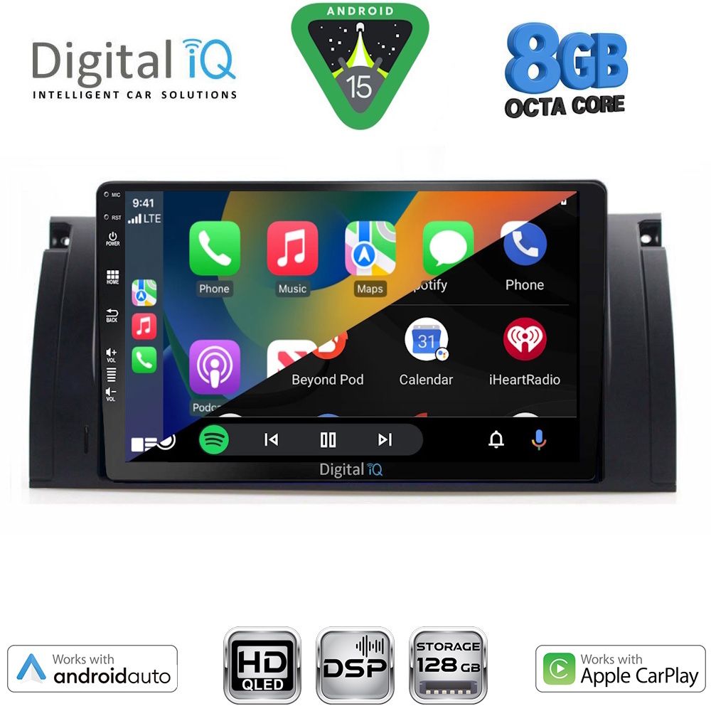 DIGITAL IQ BXF 7046_CPAA (8inc) MULTIMEDIA TABLET for BMW S.5 - X5 mod. 1997-2005 - immagine 2