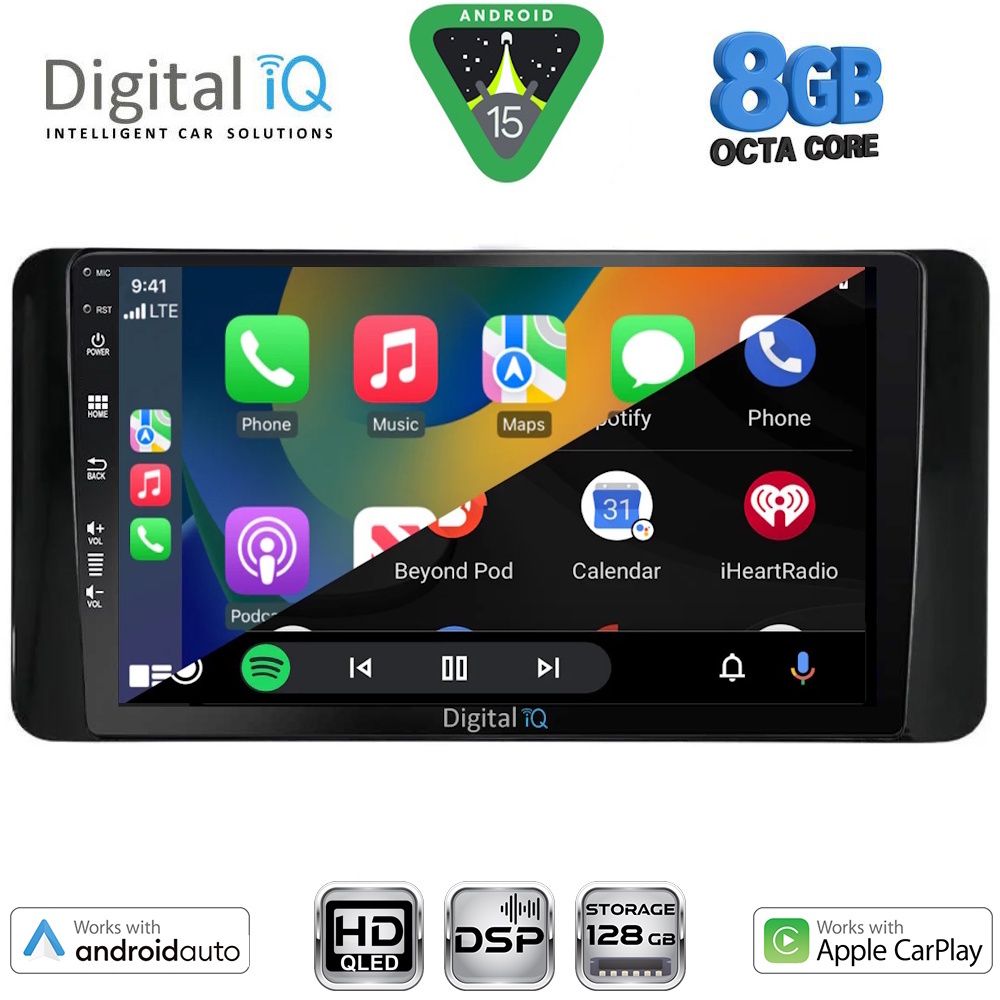 DIGITAL IQ BXF 7778_CPAA (10inc) MULTIMEDIA TABLET for TOYOTA LAND CRUISER LC300 mod. 2023-2026 - immagine 2