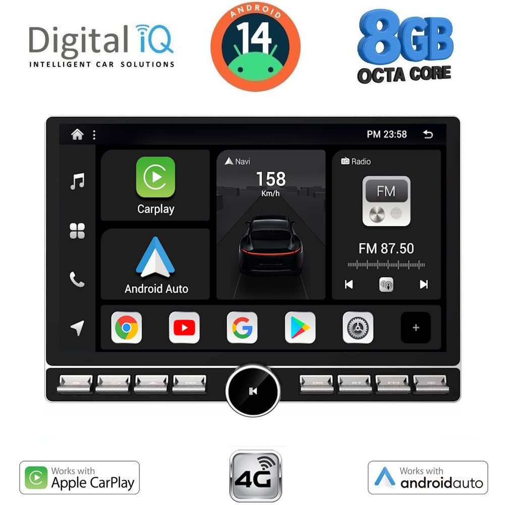 DIGITAL IQ BXF 6950_CPAA (10.1'' DIN) MULTIMEDIA TABLET 1DIN with 4G SIM - immagine 16