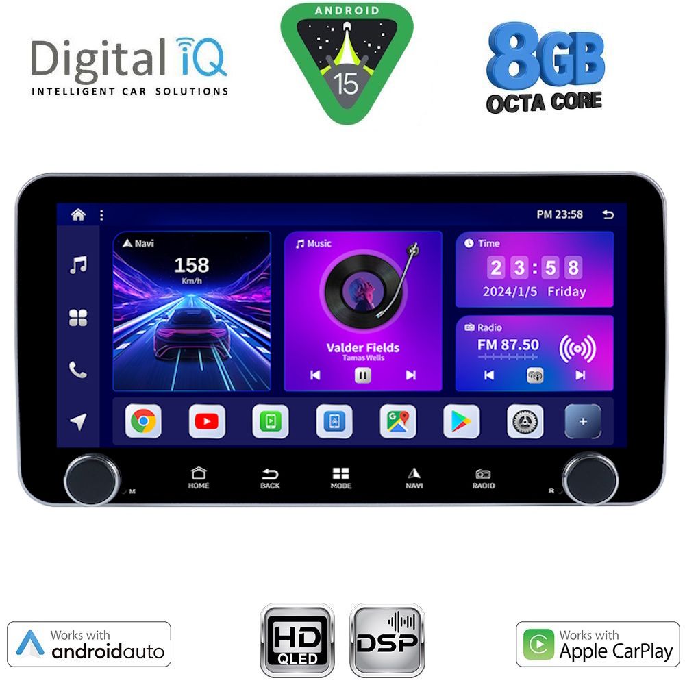DIGITAL IQ BXF 6955_CPAA (10.33'' DIN) MULTIMEDIA TABLET 1DIN with 4G SIM - immagine 15