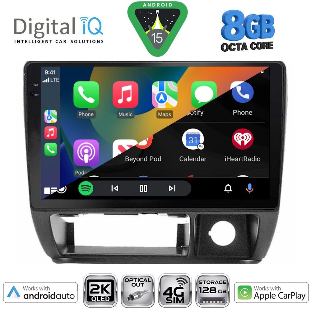 DIGITAL IQ BXK 20677_CPAA (9inc) MULTIMEDIA TABLET for SUZUKI JIMNY mod. 1995-2005 - immagine 2