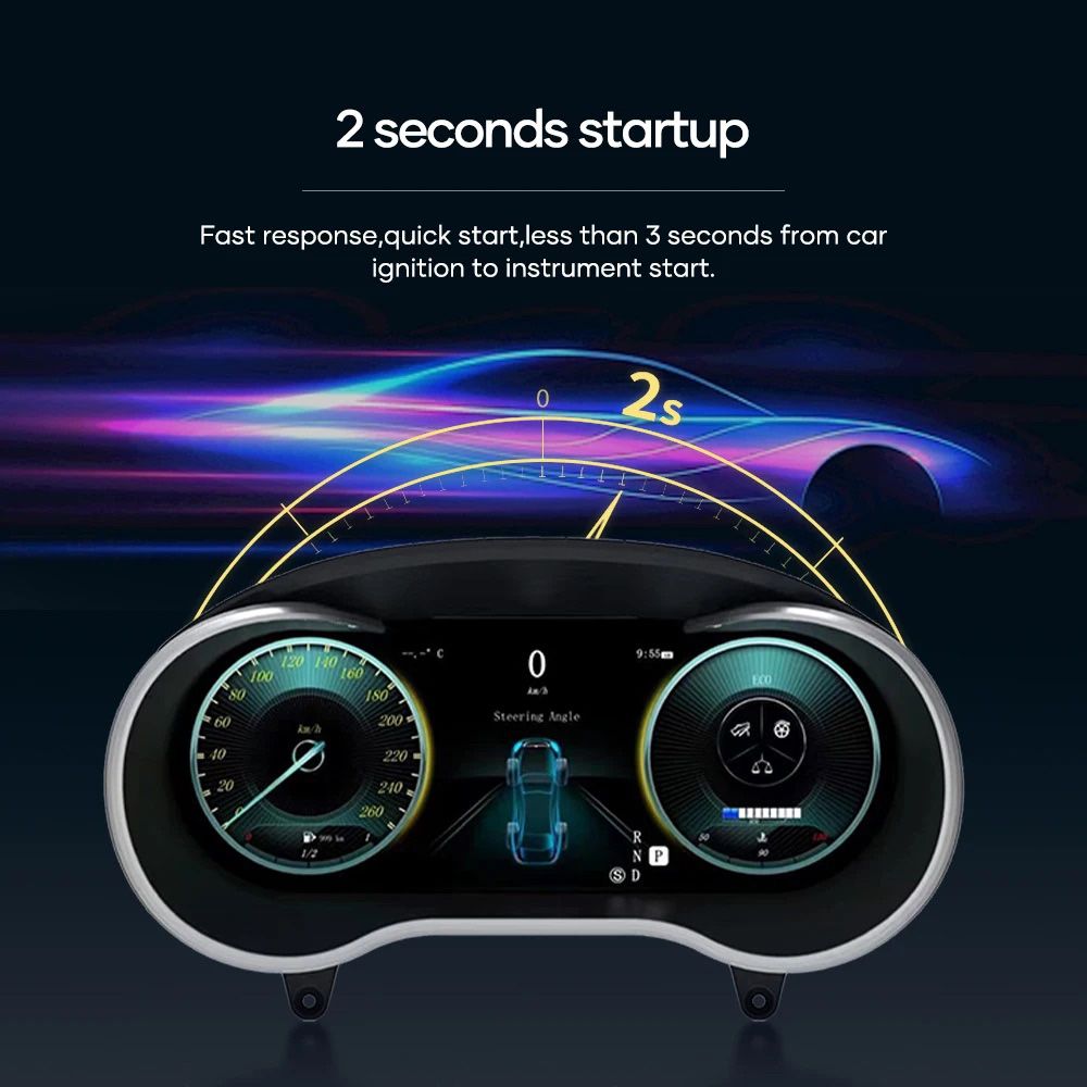 DIGITAL IQ DDD 986_DC (12.3in) DIGITAL CLUSTER for MERCEDES C (W205) - GLC (X253) mod. 2014-2021 - immagine 7