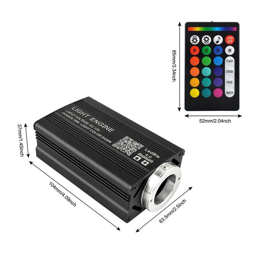 DIQ FIBER OPTIC HEADLINER FOH1000 (Universal Car Ceiling Star Light, 1000 Lights - 0,5mm - 2m) - immagine 3