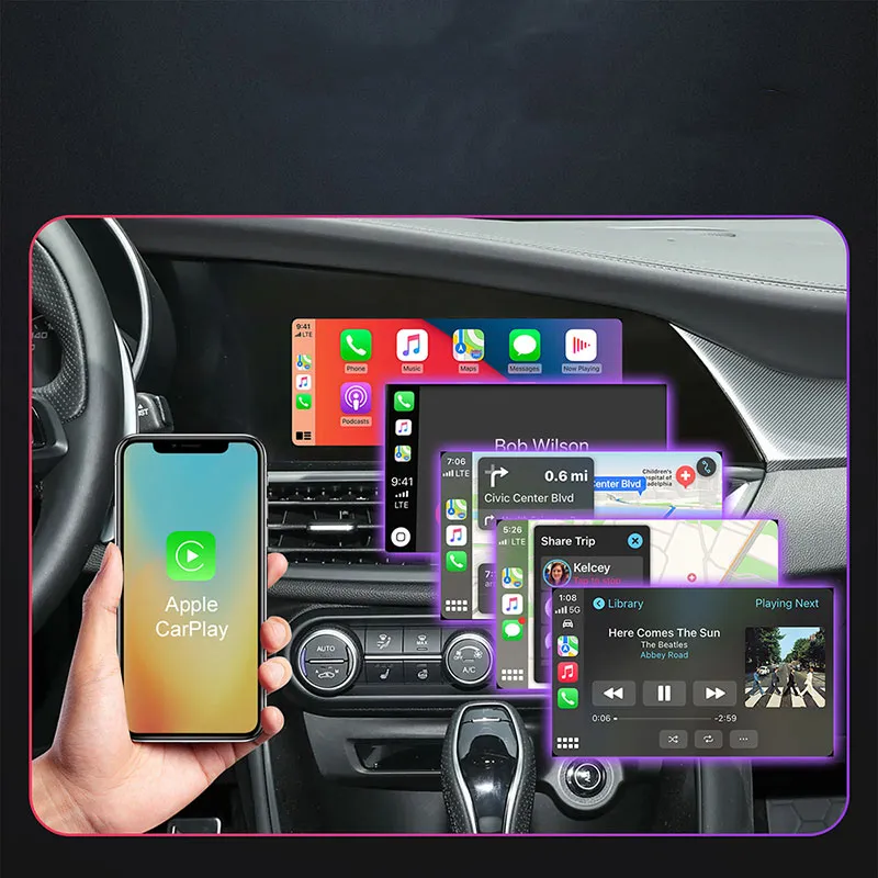 DIGITAL IQ AR 749F CPA (INTERFACE WIRELESS CARPLAY / ANDROID AUTO BOX for ALFA ROMEO GIULIA - STELVIO mod. 2015-2026 with 2 CAMERAS) - immagine 11