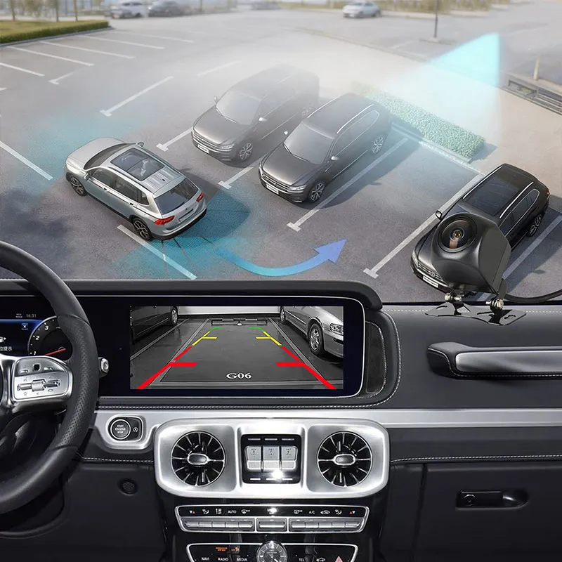 DIGITAL IQ BZ 504F CPAA (WIRELESS CARPLAY / ANDROID AUTO BOX for MERCEDES mod. 2017-2021 with NTG 5.5 with 10.25" screen - with 2 CAMERAS) - immagine 8