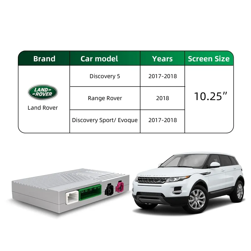 DIGITAL IQ LR 522F CPA (WIRELESS CARPLAY / ANDROID AUTO BOX with 2 CAMERA IN for JAGUAR - LAND ROVER mod. 2016-2019 with HARMAN 10.25" Screen) - immagine 14