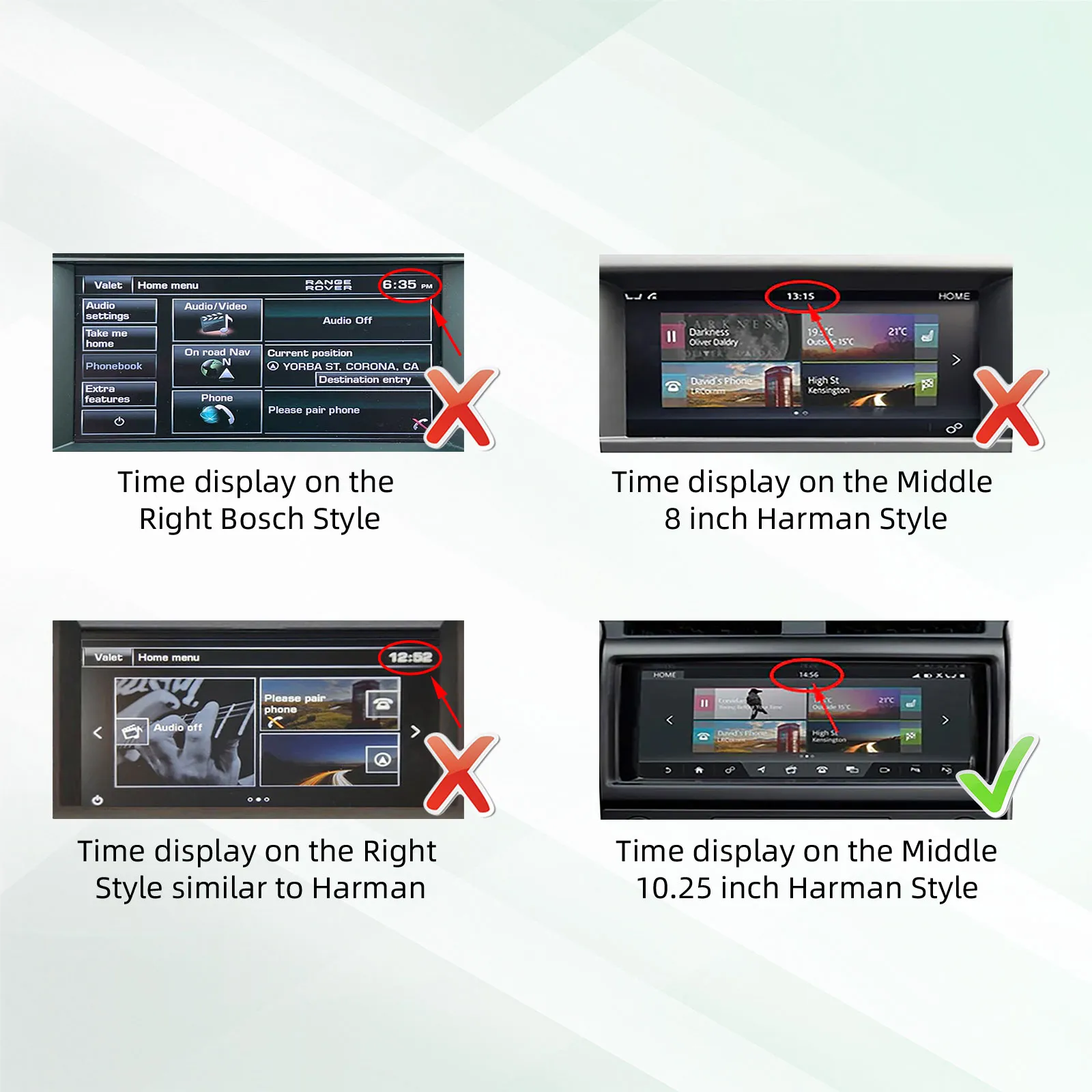 DIGITAL IQ LR 522F CPA (WIRELESS CARPLAY / ANDROID AUTO BOX with 2 CAMERA IN for JAGUAR - LAND ROVER mod. 2016-2019 with HARMAN 10.25" Screen) - immagine 13