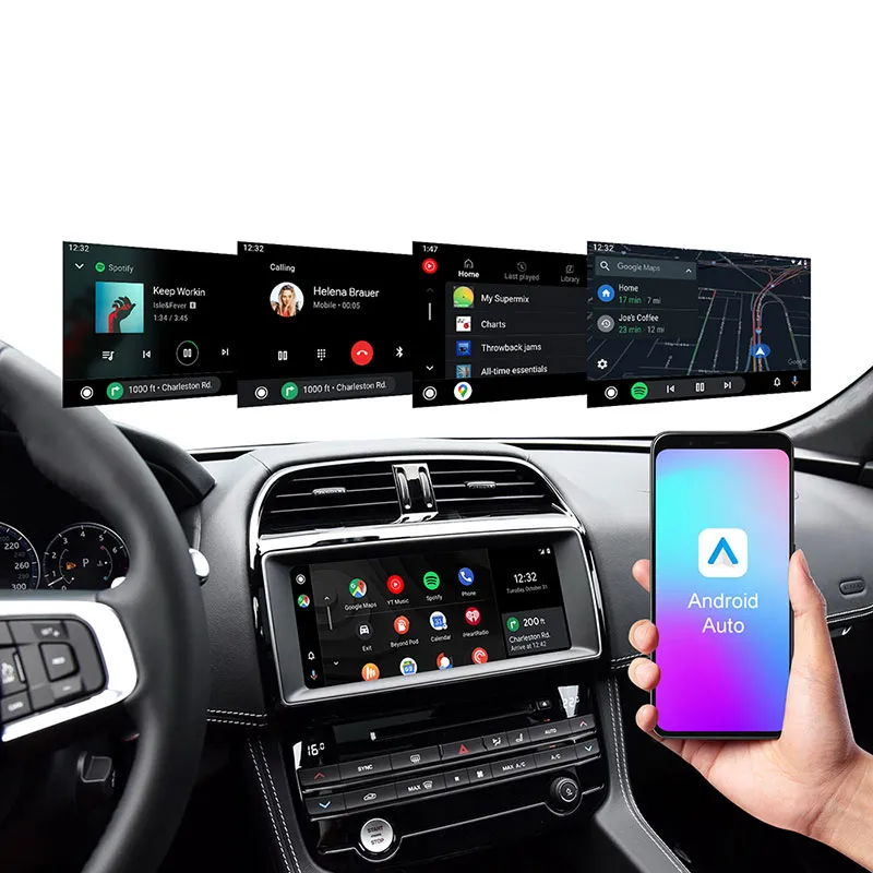DIGITAL IQ LR 522F CPA (WIRELESS CARPLAY / ANDROID AUTO BOX with 2 CAMERA IN for JAGUAR - LAND ROVER mod. 2016-2019 with HARMAN 10.25" Screen) - immagine 10