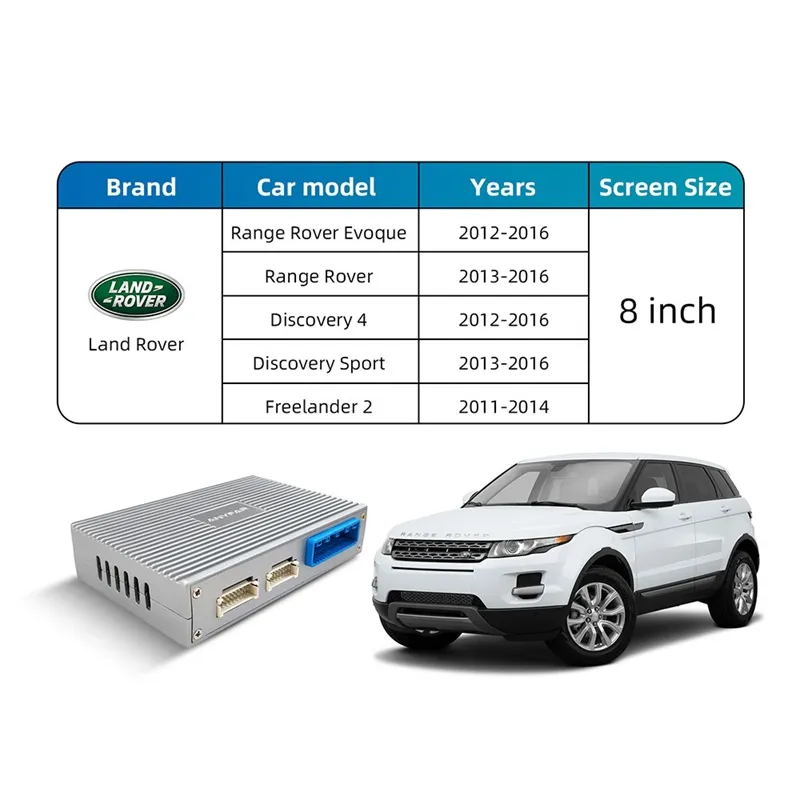 DIGITAL IQ LR 715F CPA (WIRELESS CARPLAY / ANDROID AUTO BOX with 2 CAMERA IN for JAGUAR - LAND ROVER mod. 2016-2019 with BOSCH 8" Screen) - immagine 15