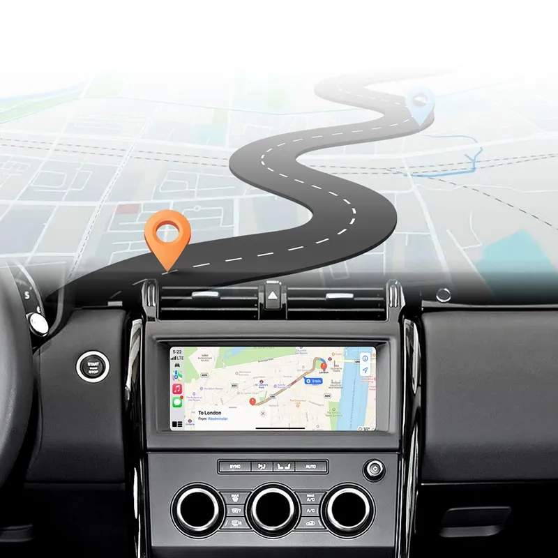 DIGITAL IQ LR 715F CPA (WIRELESS CARPLAY / ANDROID AUTO BOX with 2 CAMERA IN for JAGUAR - LAND ROVER mod. 2016-2019 with BOSCH 8" Screen) - immagine 10