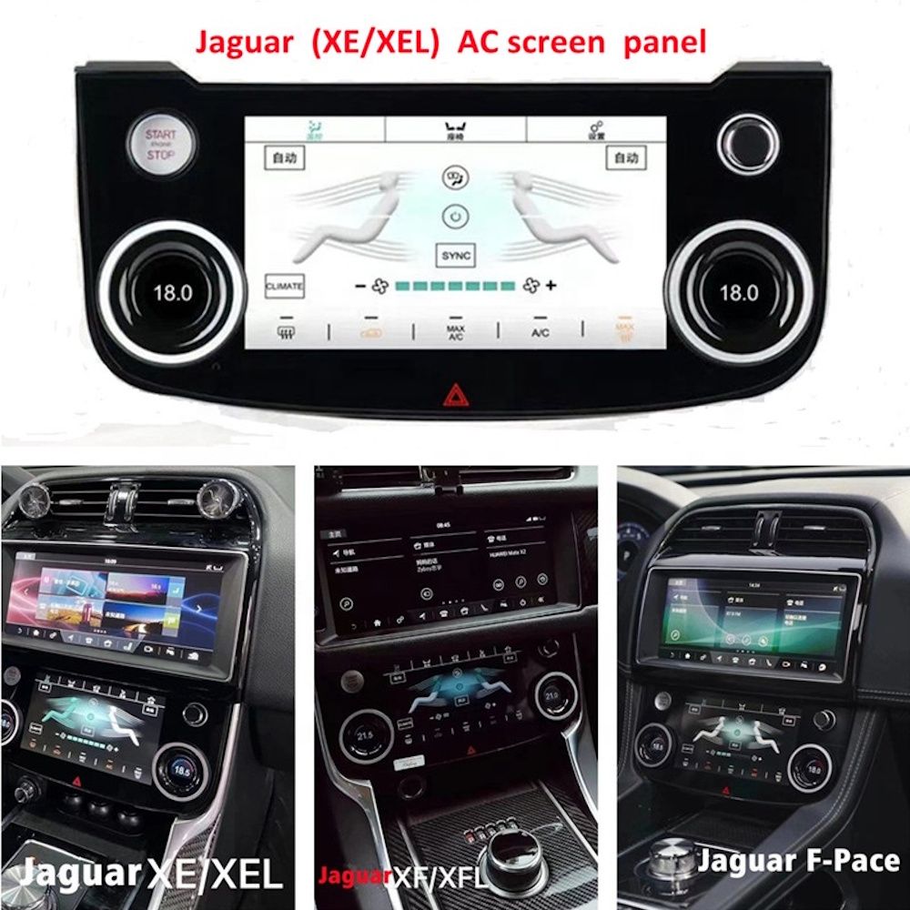 DIGITAL IQ FZ 2013_CL - TOUCHSCREEN CLIMATE CONTROL PANEL 7" for JAGUAR F - PACE - XE - XF mod. 2016-2020 - immagine 3