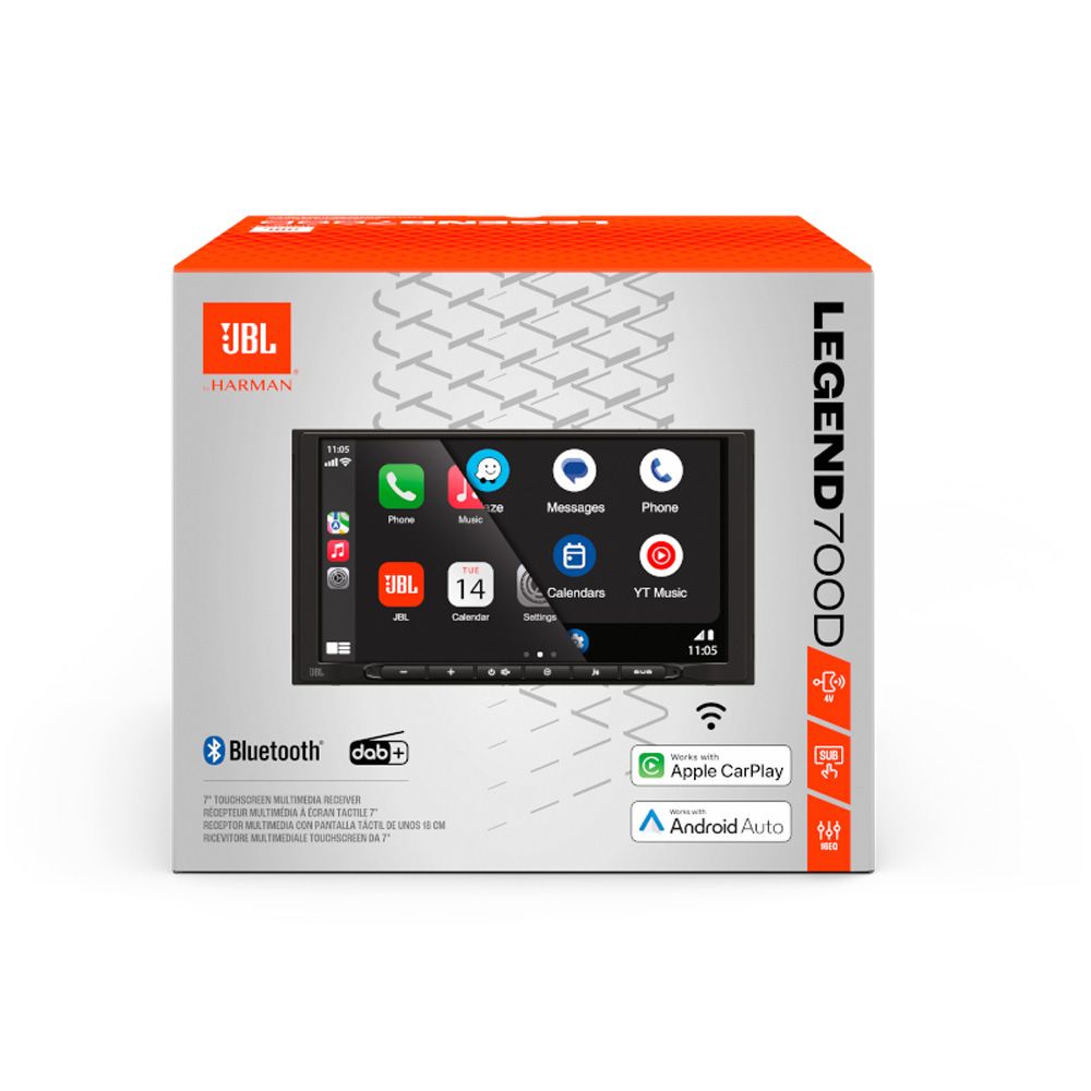 JBL LEGEND 700 (7” Touchscreen Multimedia Receiver) - immagine 7