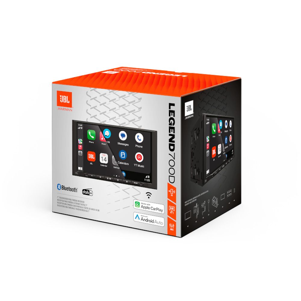 JBL LEGEND 700 (7” Touchscreen Multimedia Receiver) - immagine 4