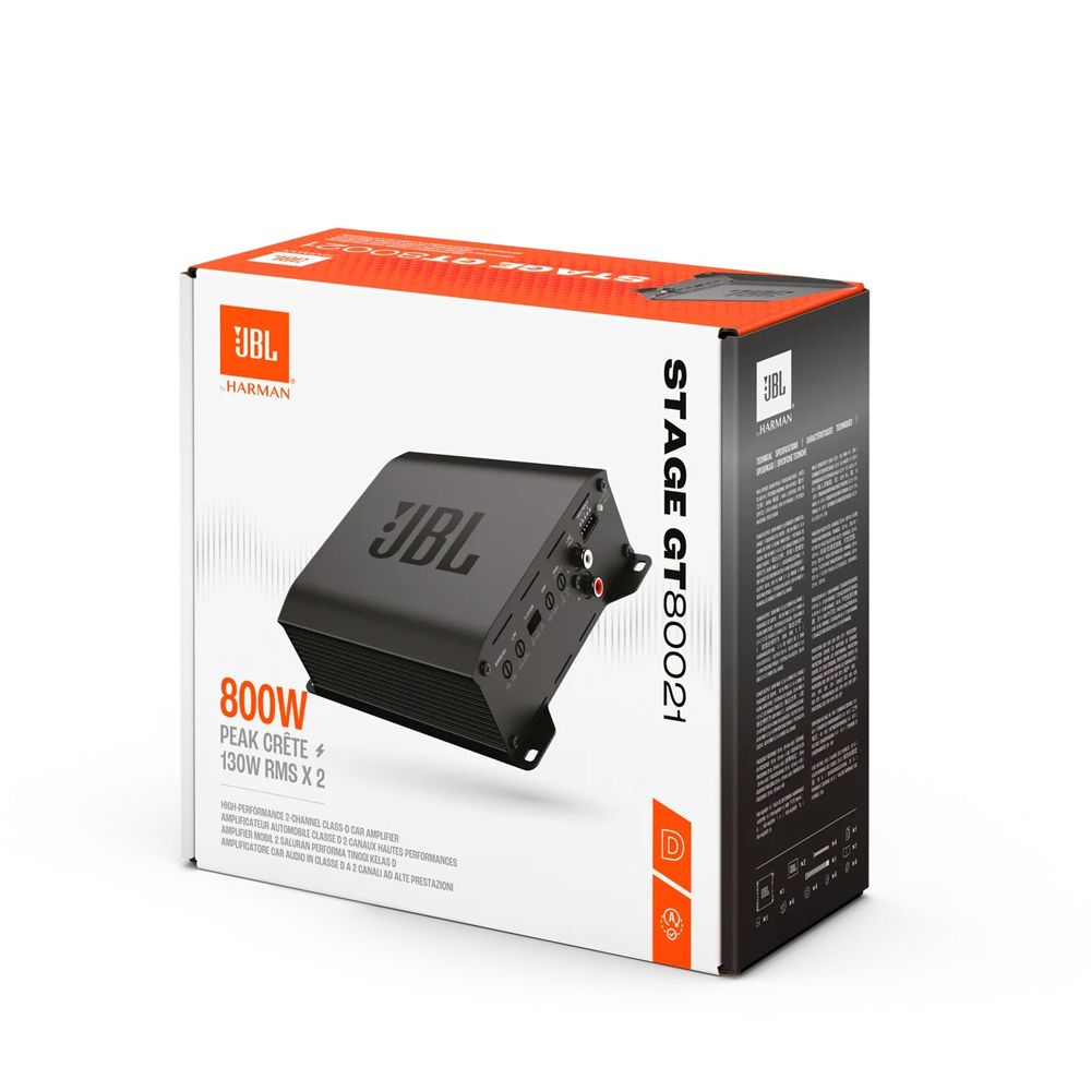 JBL STAGE GT 80021 (800W, CLASS D, 2 CHANNEL AMPLIFIER) - immagine 7