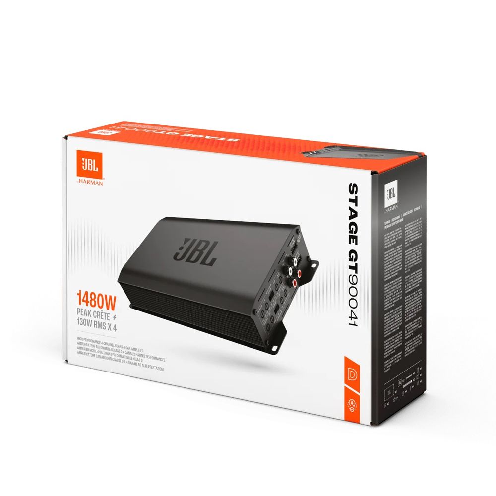 JBL STAGE GT 90041 (1480W, CLASS D, 4 CHANNEL AMPLIFIER) - immagine 6