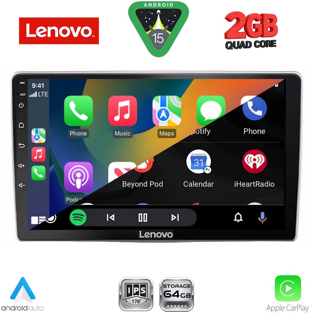 LENOVO LVD 2028_CPA (9inc) MULTIMEDIA TABLET for ALFA ROMEO MITO mod. 2008-2018 - immagine 2