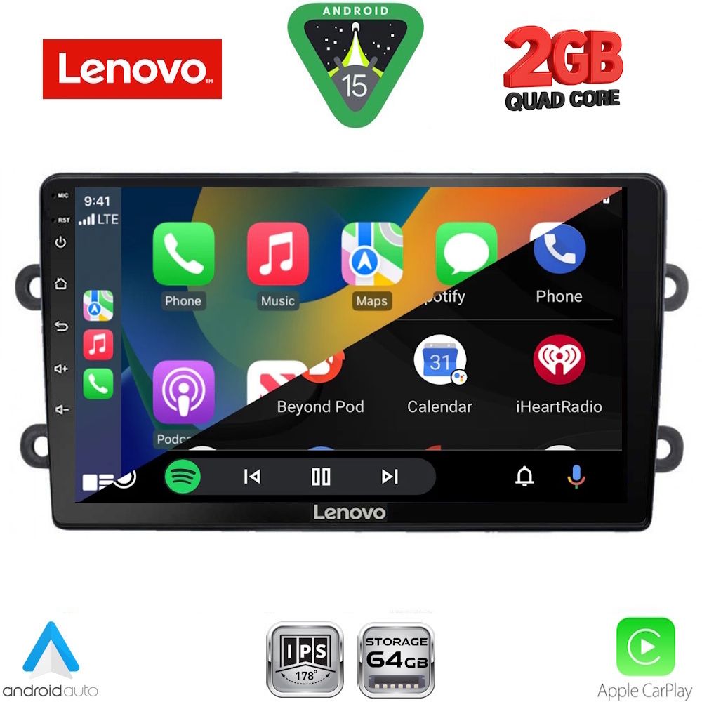LENOVO LVD 2102_CPA (9inc) MULTIMEDIA TABLET for DACIA DUSTER mod. 2012-2019 - immagine 2