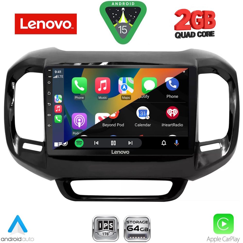 LENOVO LVD 2127_CPA (9inc) MULTIMEDIA TABLET for FIAT TORO mod. 2017-2026 - immagine 2
