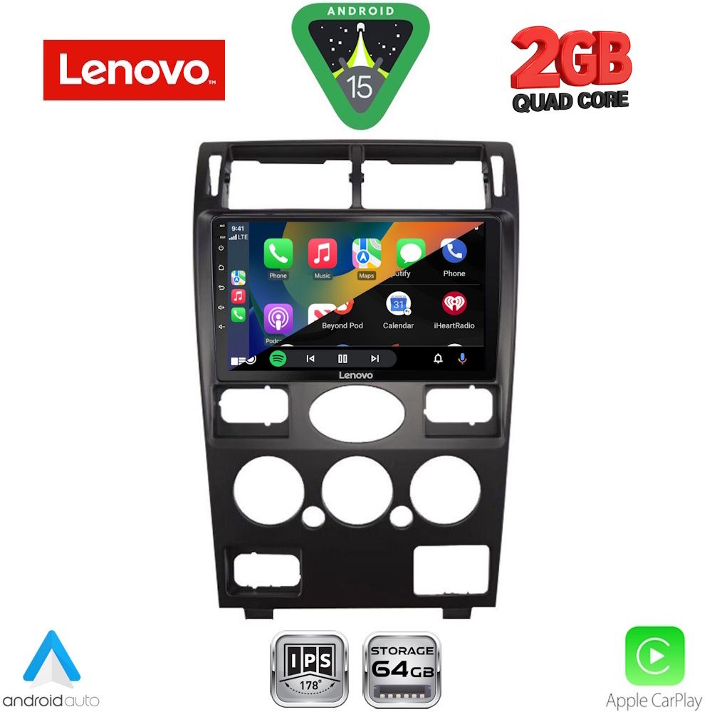 LENOVO LVD 2161B_CPA (9inc) MULTIMEDIA TABLET for FORD MONDEO mod. 2003-2006 - immagine 2