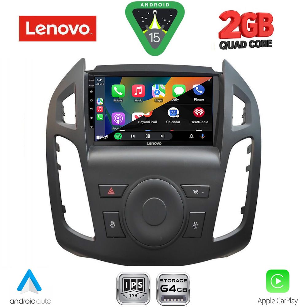 LENOVO LVD 2176_CPA (9inc) MULTIMEDIA TABLET for FORD TRANSIT CONNECT mod. 2013-2018 - immagine 2