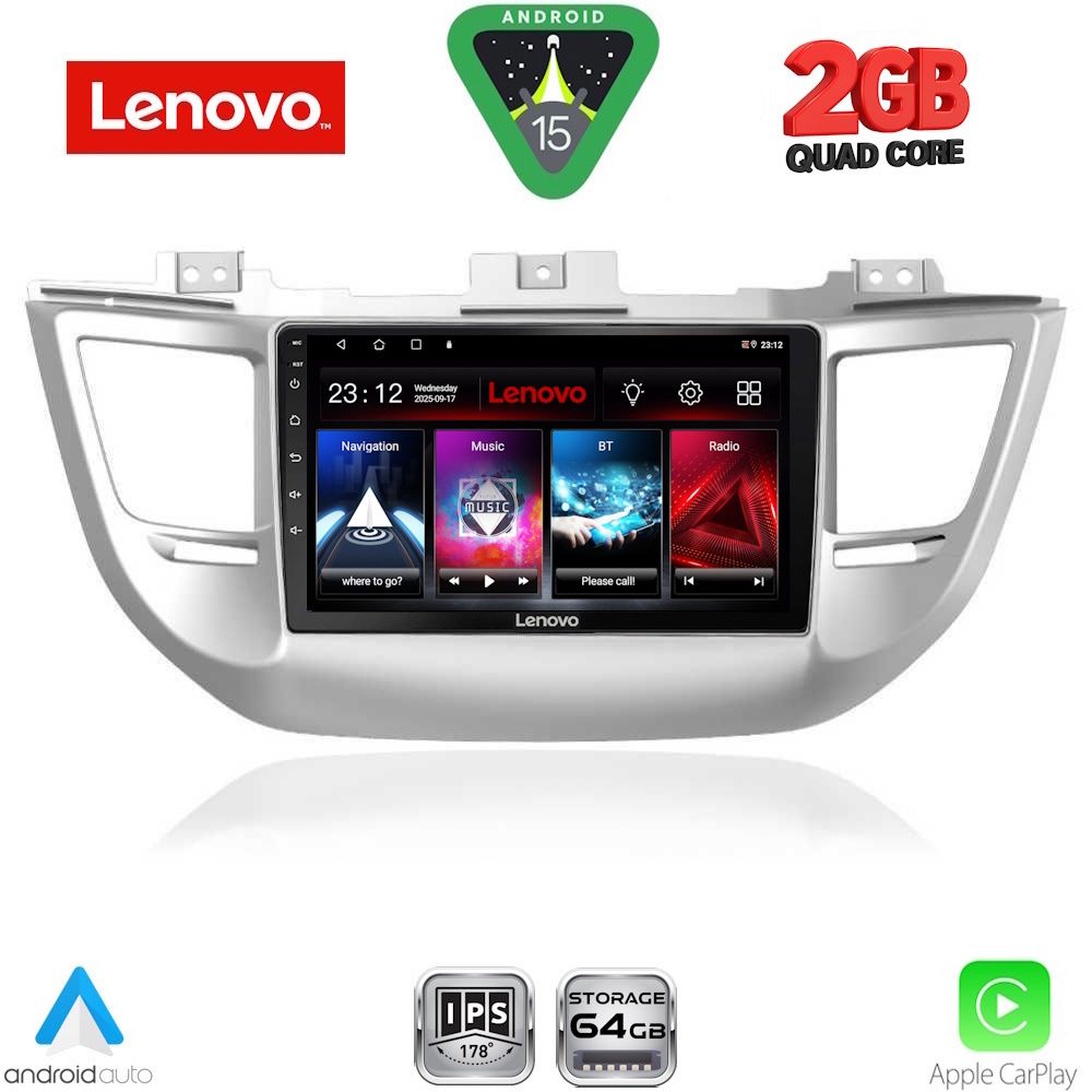 LENOVO LVD 2243_CPA (9inc) MULTIMEDIA TABLET for HYUNDAI TUCSON mod. 2015-2019
