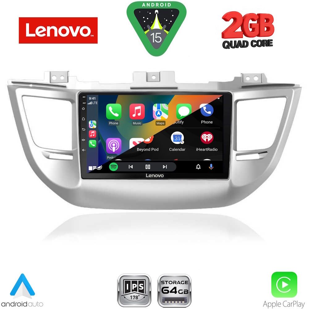 LENOVO LVD 2243_CPA (9inc) MULTIMEDIA TABLET for HYUNDAI TUCSON mod. 2015-2019 - immagine 2