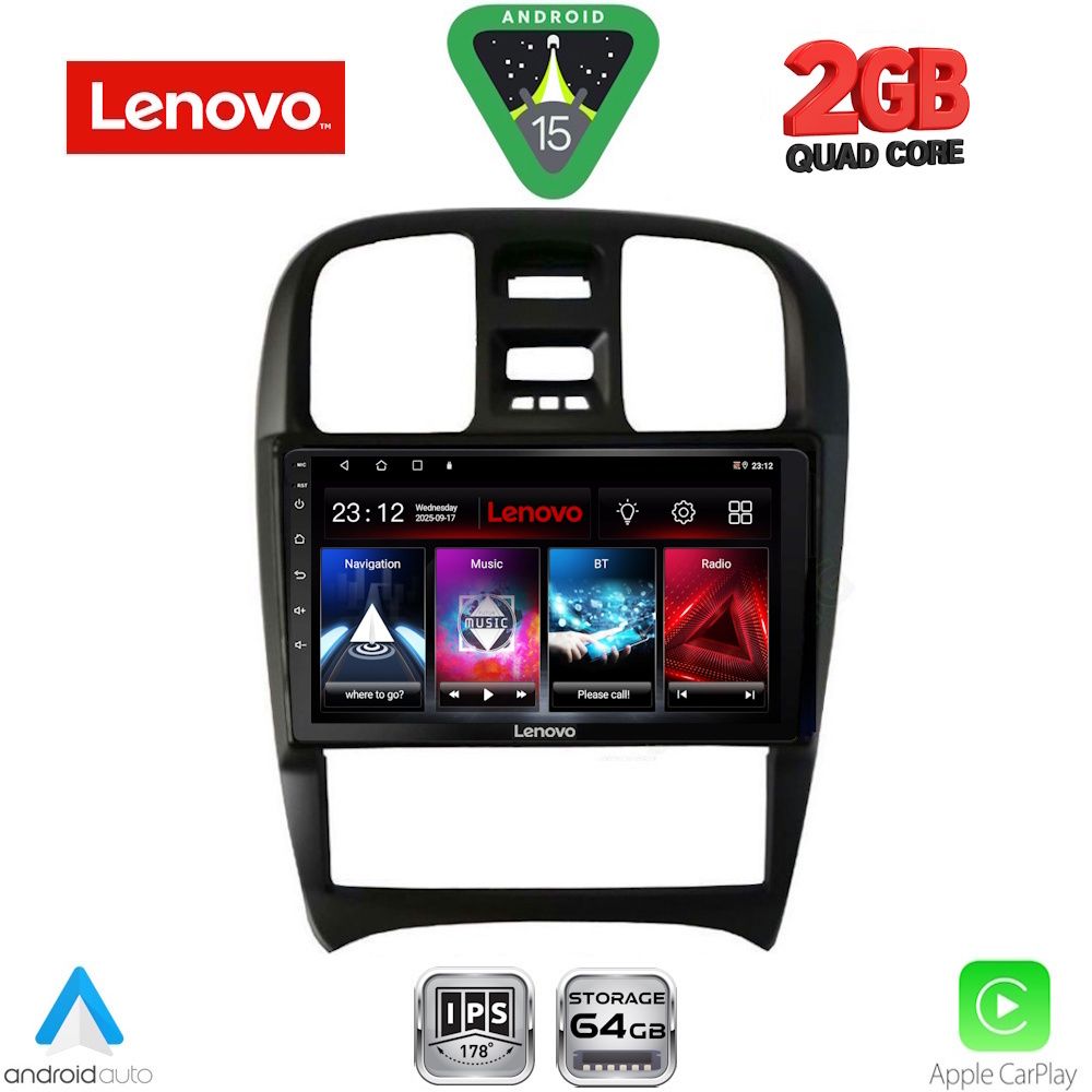 LENOVO LVD 2247_CPA (9inc) MULTIMEDIA TABLET for HYUNDAI SONATA mod. 2000-2006