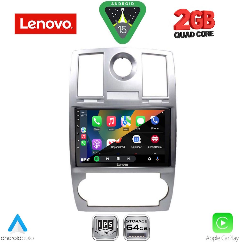 LENOVO LVD 2285_CPA (9inc) MULTIMEDIA TABLET for CHRYSLER 300C mod. 2005-2010 - immagine 2