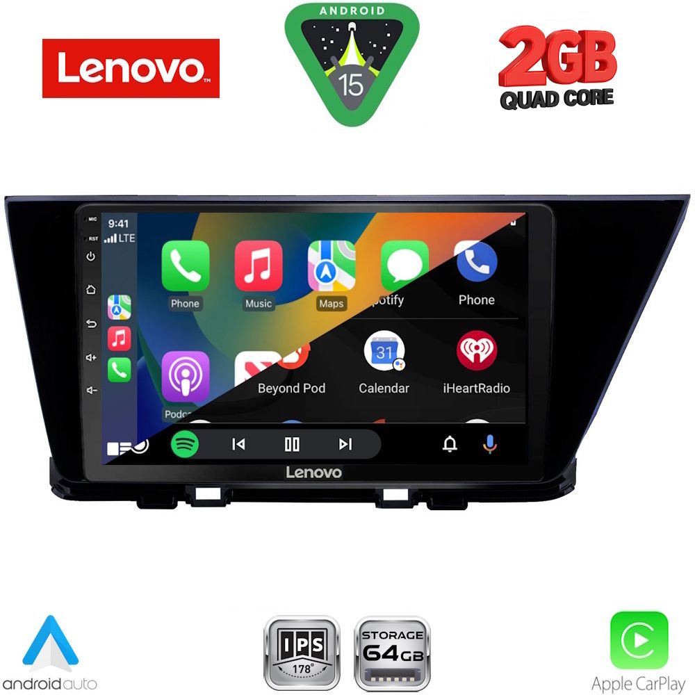 LENOVO LVD 2305_CPA (9inc) MULTIMEDIA TABLET for KIA NIRO mod. 2017-2021 - immagine 2