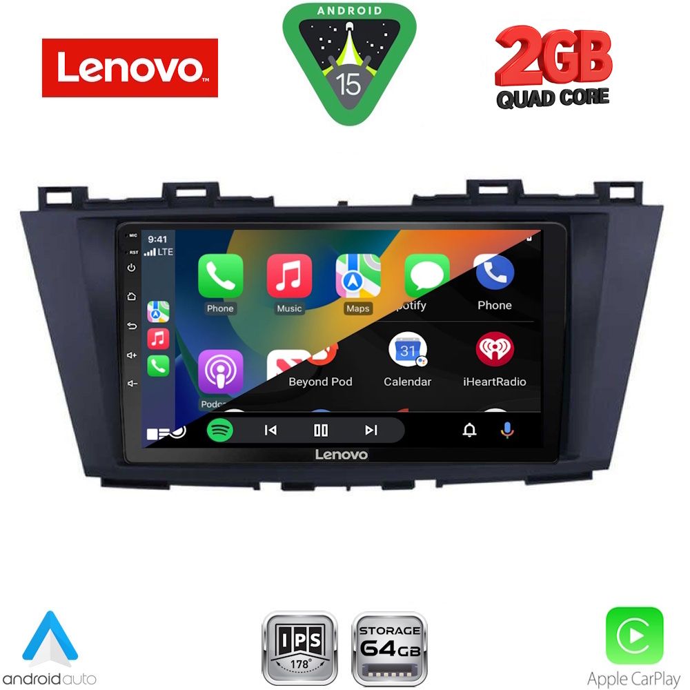 LENOVO LVD 2371_CPA (9inc) MULTIMEDIA TABLET for MAZDA 5 mod. 2011-2020 - immagine 2