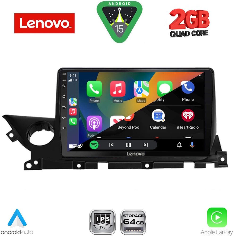 LENOVO LVD 2379B_CPA (9inc) MULTIMEDIA TABLET for MAZDA 6 mod. 2021-2026 - immagine 2