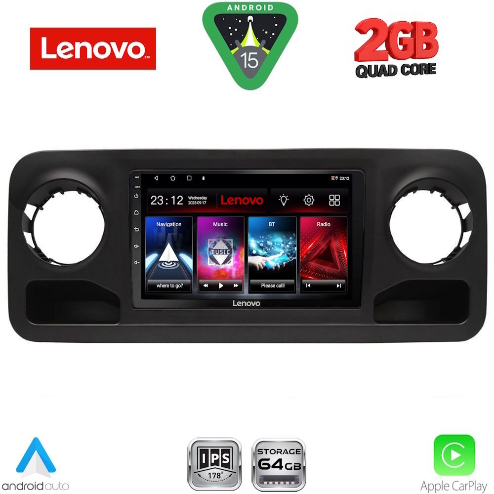 LENOVO LVD 2424_CPA (10inc) MULTIMEDIA TABLET for MERCEDES SPRINTER mod. 2018-2026