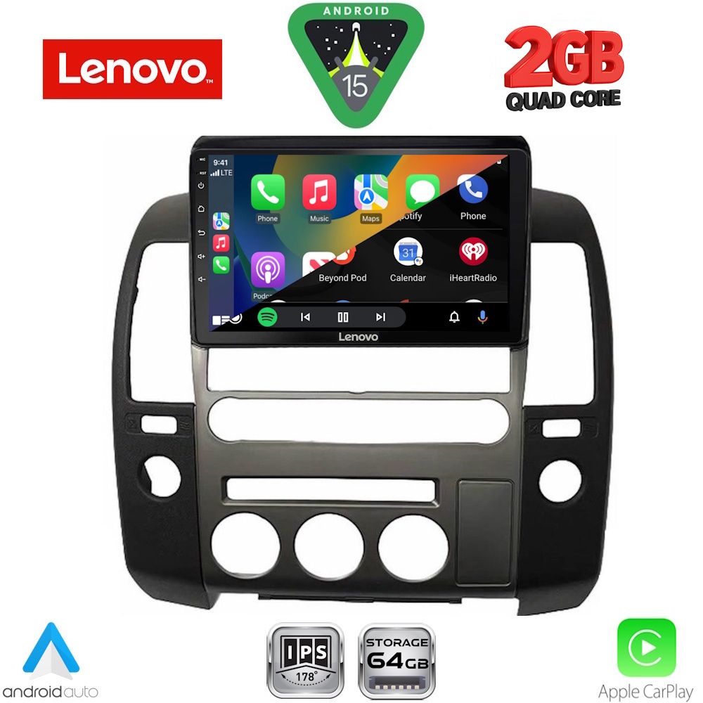 LENOVO LVD 2454_CPA (ORIG.NAVI) (9inc) MULTIMEDIA TABLET for NISSAN NAVARA D40 mod. 2006-2011 με Original Navi - immagine 2