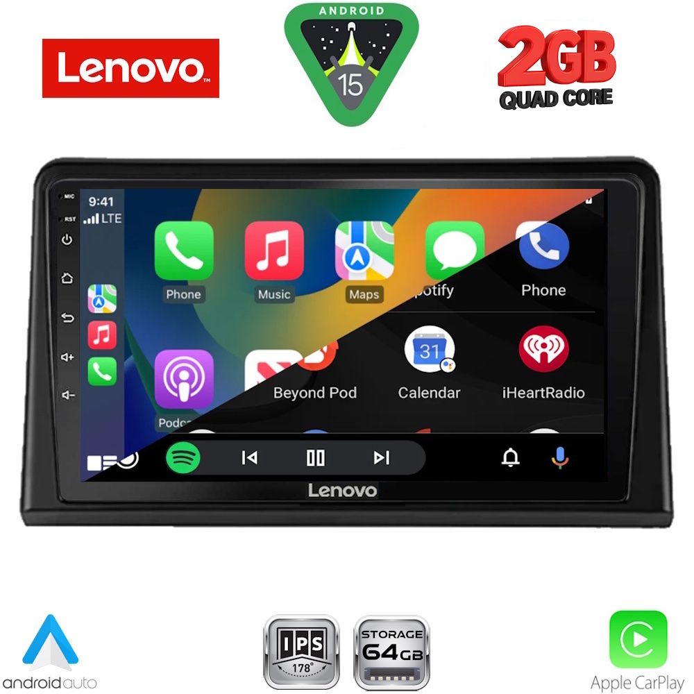 LENOVO LVD 2548_CPA (9inc) MULTIMEDIA TABLET for RENAULT EXPRESS mod. 2020-2026 - immagine 2