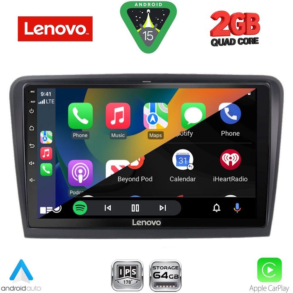 LENOVO LVD 2604B_CPA (10inc) MULTIMEDIA TABLET for SKODA SUPERB mod. 2008-2015 - immagine 2