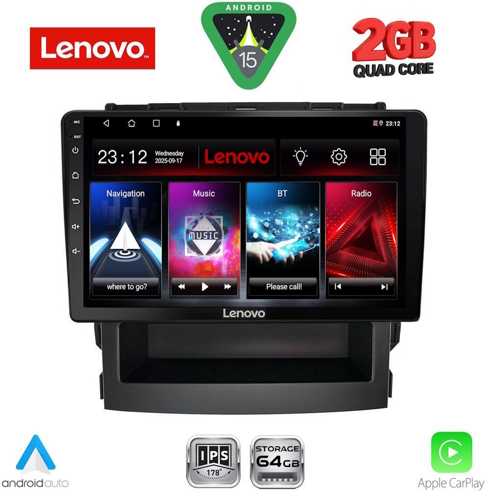 LENOVO LVD 2664_CPA (9inc) MULTIMEDIA TABLET for SUBARU FORESTER - IMPREZA mod. 2019-2025