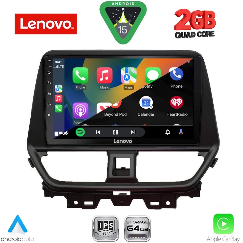 LENOVO LVD 2673_CPA (9inc) MULTIMEDIA TABLET for SUZUKI BALENO mod. 2022-2036 - immagine 2