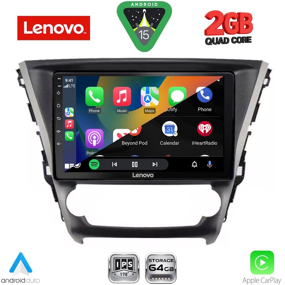 LENOVO LVD 2706_CPA (10inc) MULTIMEDIA TABLET for TOYOTA AVENSIS mod. 2016-2019 - immagine 2