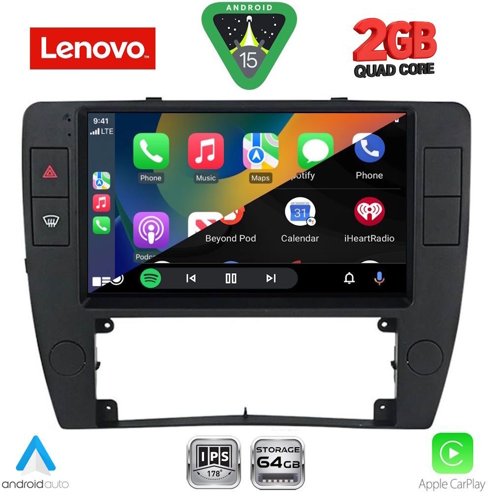 LENOVO LVD 2749_CPA (9inc) MULTIMEDIA TABLET for VW PASSAT mod. 2000-2005 - immagine 2