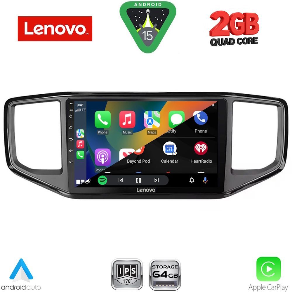 LENOVO LVD 2754_CPA (9inc) MULTIMEDIA TABLET for VW AMAROK mod. 2017-2022 - immagine 2