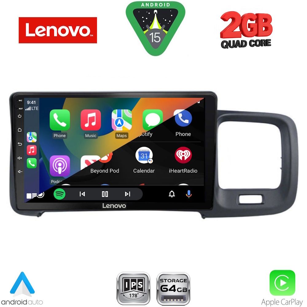 LENOVO LVD 2785_CPA (9inc) MULTIMEDIA TABLET for VOLVO S60 mod. 2010-2018 - immagine 2