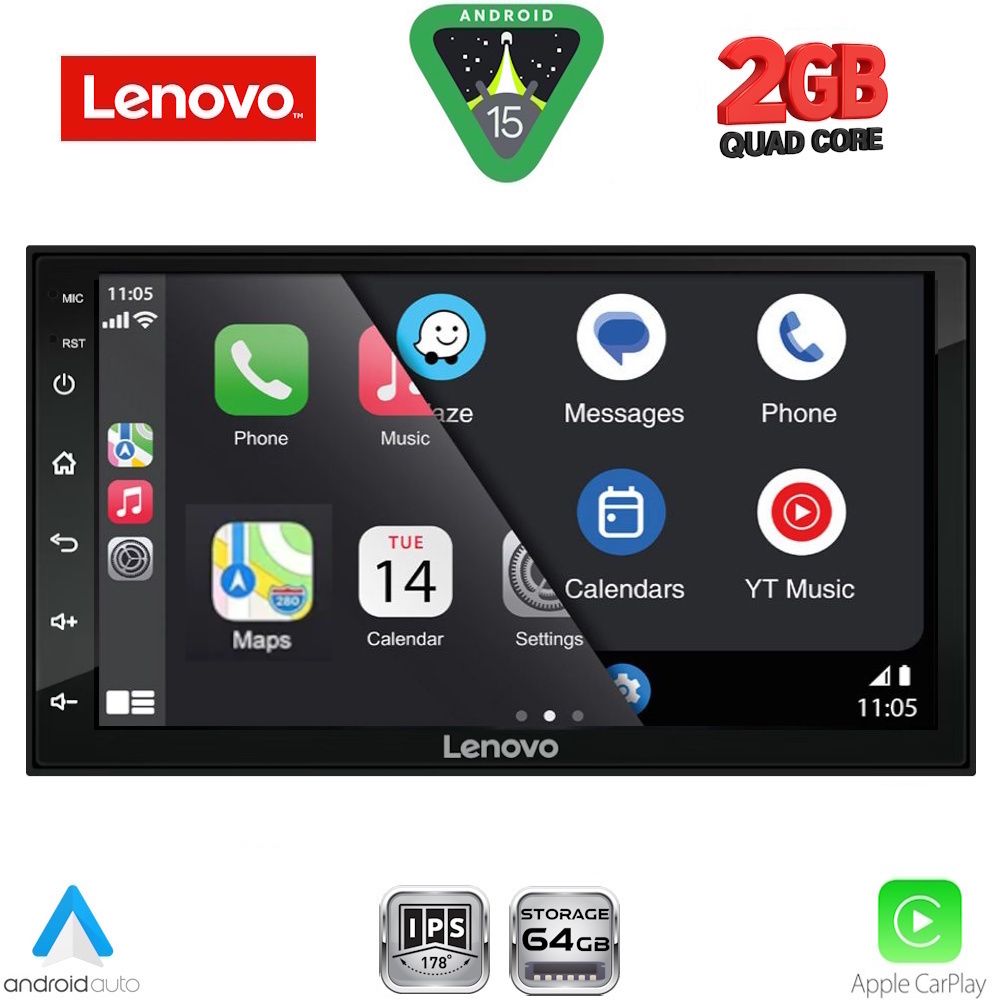 LENOVO LVD 296_CPA (7″_DECK) MULTIMEDIA 2DIN - immagine 2
