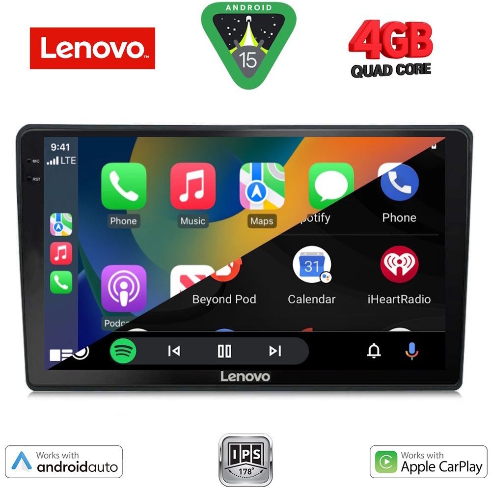 LENOVO LVE 8004_CPAA (9inc) MULTIMEDIA TABLET for AUDI A4 mod. 2002-2008 - immagine 11
