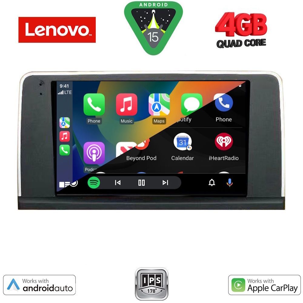 LENOVO LVE 8062_CPAA (NBT) (9inc) MULTIMEDIA TABLET for BMW X5 (E70) – X6 (E71) mod. 2013-2016 - immagine 2