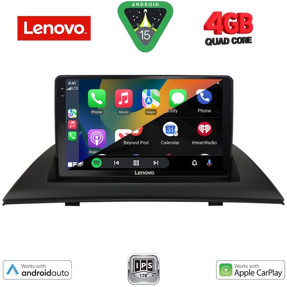 LENOVO LVE 8058_CPAA (9inc) MULTIMEDIA TABLET for BMW X3 (E83) mod. 2003-2010 - immagine 2