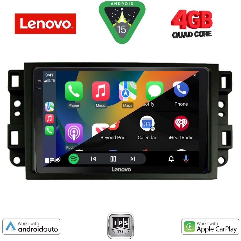 LENOVO LVE 8070_CPAA (10inc) MULTIMEDIA TABLET for CHEVROLET ALL mod. 2004-2011 - immagine 2