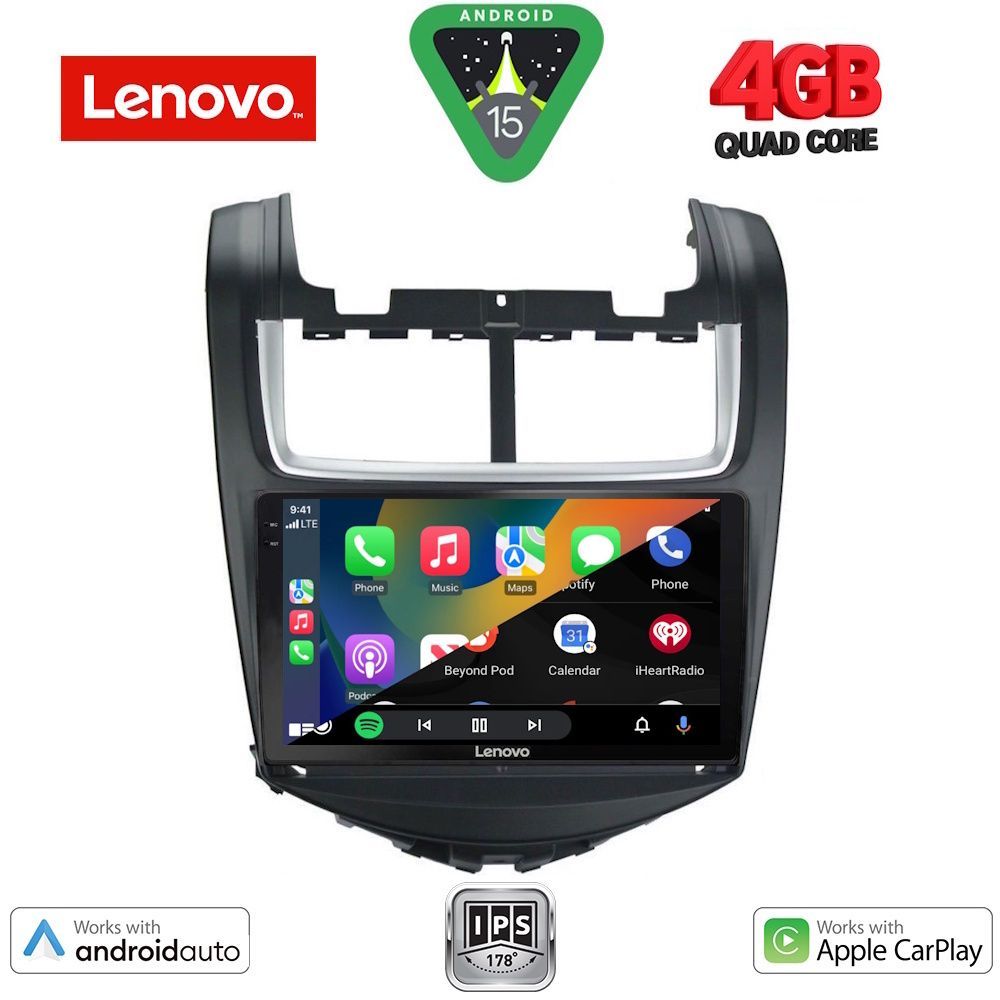 LENOVO LVE 8075_CPAA (9inc) MULTIMEDIA TABLET for CHEVROLET AVEO mod. 2014-2017 - immagine 2